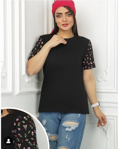 تیشرت ویسکوز نخی ۱۰۰٪