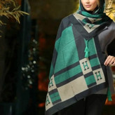 شال موهر زنانه ایرانی منگوله دار