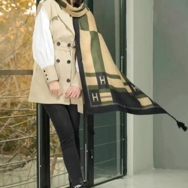 شال موهرزنانه منگوله دار