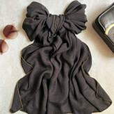 شال دخترانه نخ اسلپ مرواریدی