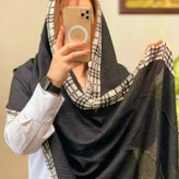 شال دخترانه نخ دور پلنگی