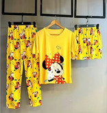 ست سه تیکه دخترانه گیاهی