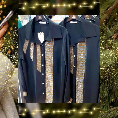 شومیز دخترانه نگینی الیزه گرم بالا