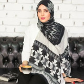 شال دخترانه موهر  عرض ۷۵ طول ۲متر