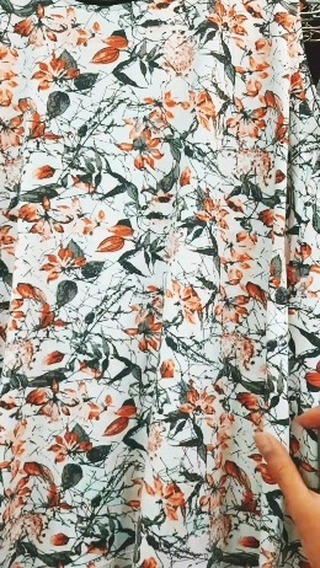 تاپ دخترانه ویسکوز نخ ۱۰۰٪طرحدار سایز ایکس