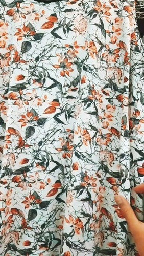 تاپ دخترانه ویسکوز نخ ۱۰۰٪طرحدار سایز ایکس