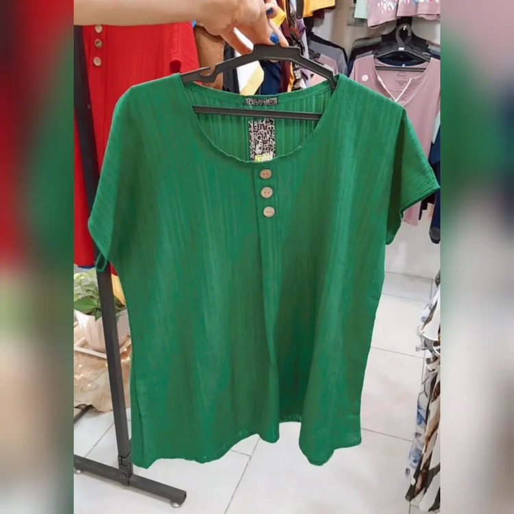 بلوز دخترانه استین کوتاه نخ کراش