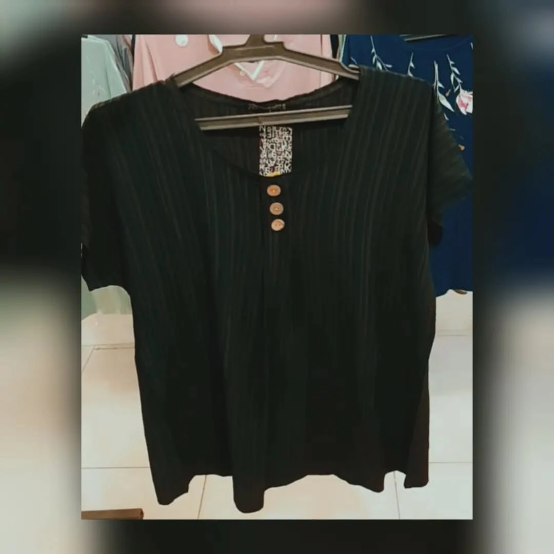 بلوز دخترانه مدل استین کوتاه نخ کراش بدون ابرفت