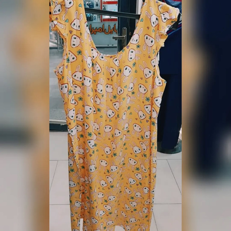 پیراهن دخترانه مدل عروسکی نخ تایلندی