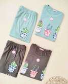 تیشرت و شلوار دخترانه ویسکوز نخ بهار پوش