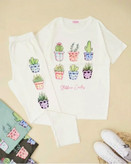 تیشرت و شلوار دخترانه ویسکوز نخ بهار پوش