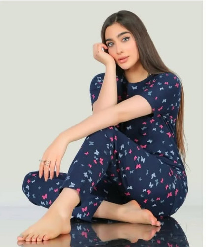 تیشرت و شلوار زنانه پنبه سوپر بهار پوش