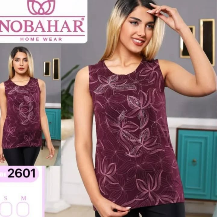تاپ نگینی دخترانه ویسکوز نخ ۱۰۰٪بدون ریزش بهار پوش سایز لارج یدونه سبز فرمی