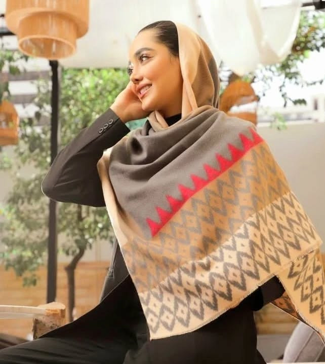 شال دخترانه موهر