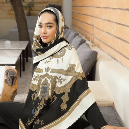 روسری زنانه کشمیر گرم بالا