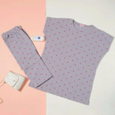 سایز ایکس طوسی و صورتی و ۲ایکس فقط طوسی