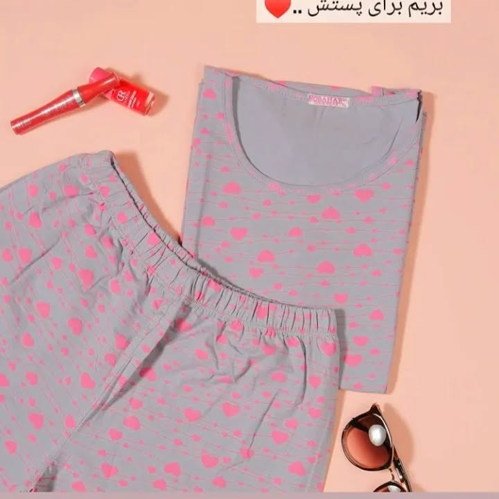 تاپ و شورتک دخترانه مدل شورتک کوتاه پنبه سوپر بهار پوش