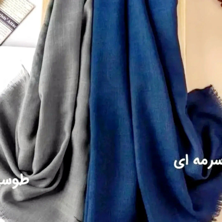 شال دخترانه لینن ساده عرض ۹۰ طول ۲متر ۱۲ رنگ