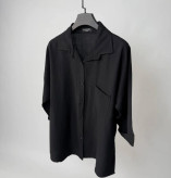 مانتو دخترانه نخ بابوس قد ۸۰ فری سایز تا ۴۶ فقط مشکی