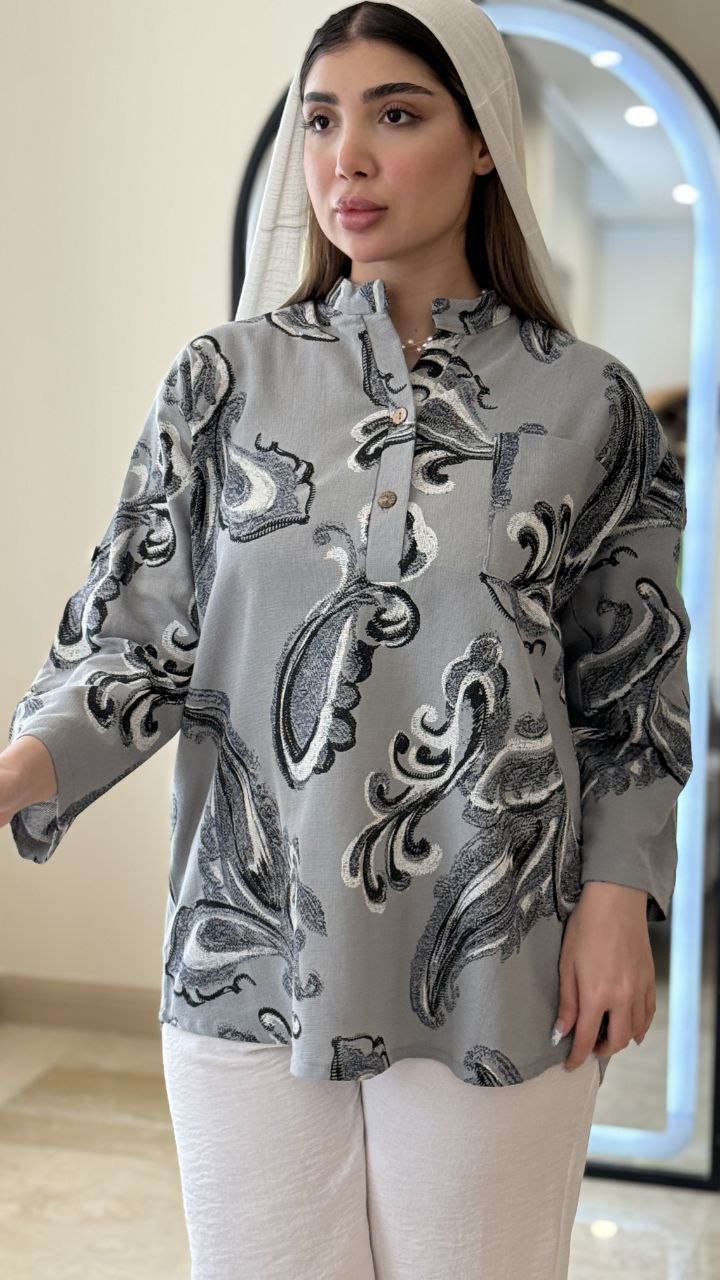 تک رنگ  لینن کنفی ایتالیایی